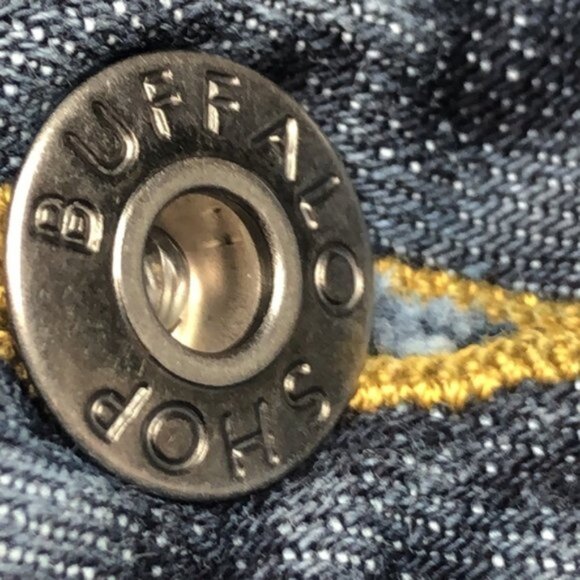 VINTAGE BUFFALO SHOP FLARE BOOT JEANS 28x28 - Picture 13 of 13